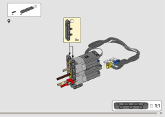 LEGO 42160 instructions page 13 – build guide