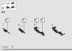 LEGO 42160 instructions page 134 – build guide