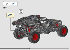 LEGO 42160 instructions page 137 – build guide
