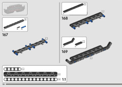 LEGO 42160 instructions page 138 – build guide