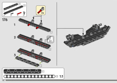 LEGO 42160 instructions page 142 – build guide