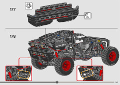 LEGO 42160 instructions page 143 – build guide