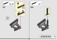 LEGO 42160 instructions page 147 – build guide
