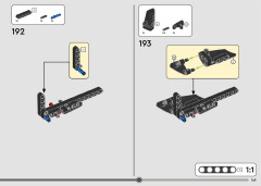 LEGO 42160 instructions page 149 – build guide