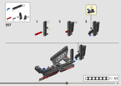 LEGO 42160 instructions page 151 – build guide