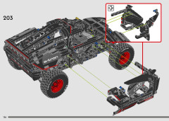 LEGO 42160 instructions page 156 – build guide