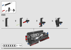 LEGO 42160 instructions page 166 – build guide