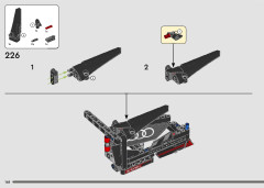 LEGO 42160 instructions page 168 – build guide