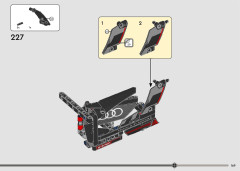 LEGO 42160 instructions page 169 – build guide