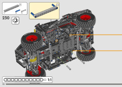 LEGO 42160 instructions page 172 – build guide