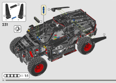 LEGO 42160 instructions page 174 – build guide