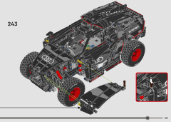 LEGO 42160 instructions page 183 – build guide