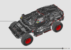 LEGO 42160 instructions page 185 – build guide