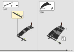 LEGO 42160 instructions page 187 – build guide