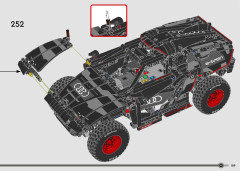 LEGO 42160 instructions page 189 – build guide