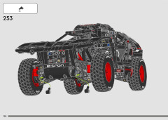 LEGO 42160 instructions page 190 – build guide