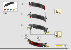 LEGO 42160 instructions page 191 – build guide