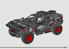 LEGO 42160 instructions page 193 – build guide