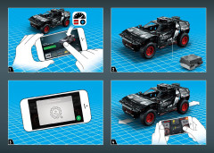 LEGO 42160 instructions page 196 – build guide