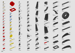 LEGO 42160 instructions page 206 – build guide
