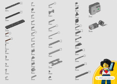 LEGO 42160 instructions page 207 – build guide