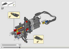 LEGO 42160 instructions page 28 – build guide
