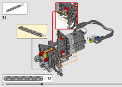 LEGO 42160 instructions page 34 – build guide