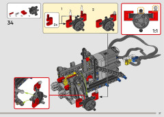LEGO 42160 instructions page 37 – build guide