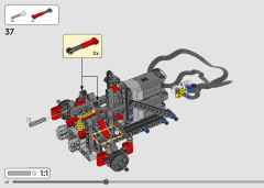 LEGO 42160 instructions page 40 – build guide
