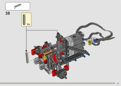 LEGO 42160 instructions page 41 – build guide