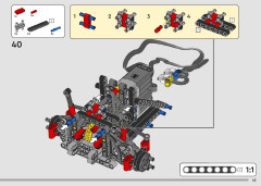 LEGO 42160 instructions page 43 – build guide