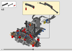LEGO 42160 instructions page 46 – build guide