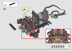 LEGO 42160 instructions page 47 – build guide