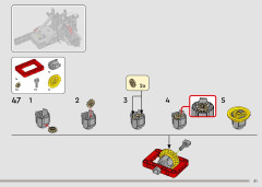 LEGO 42160 instructions page 51 – build guide