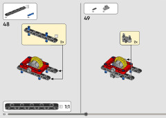 LEGO 42160 instructions page 52 – build guide