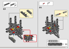 LEGO 42160 instructions page 61 – build guide