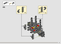 LEGO 42160 instructions page 63 – build guide