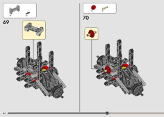 LEGO 42160 instructions page 66 – build guide