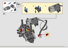 LEGO 42160 instructions page 67 – build guide