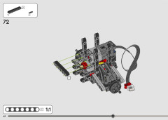 LEGO 42160 instructions page 68 – build guide