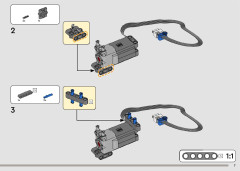 LEGO 42160 instructions page 7 – build guide
