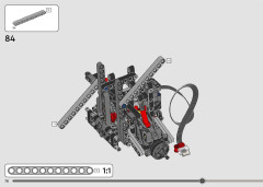 LEGO 42160 instructions page 78 – build guide