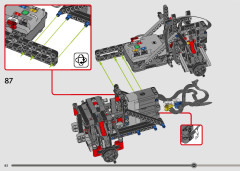 LEGO 42160 instructions page 82 – build guide