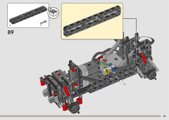 LEGO 42160 instructions page 85 – build guide