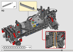 LEGO 42160 instructions page 86 – build guide