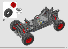 LEGO 42160 instructions page 87 – build guide