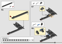 LEGO 42160 instructions page 90 – build guide