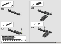 LEGO 42160 instructions page 92 – build guide