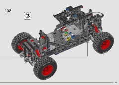 LEGO 42160 instructions page 95 – build guide