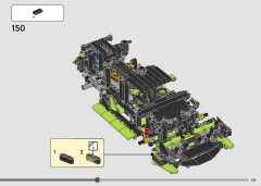 LEGO 42161 instructions page 129 – build guide
